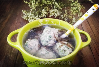 荠菜丸子：那唤起春意的圆丸靓汤的做法