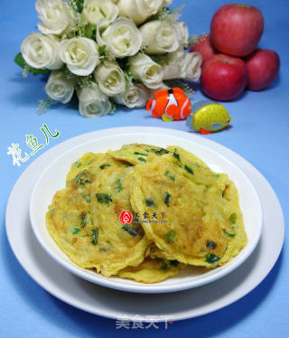 韭菜鸡蛋土豆丝饼的做法