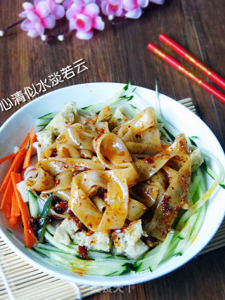 麻辣陕西凉皮的做法