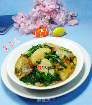 韭菜鹌鹑蛋小素鸡的做法