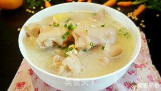 黄豆猪蹄汤的做法