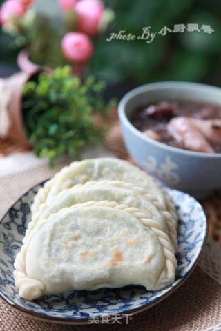 韭菜盒子----初春食韭正当时（附盒子花边的详细包法）的做法