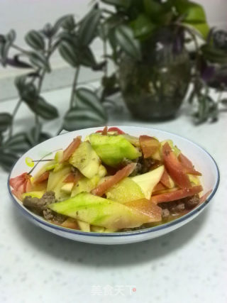 肉末炒小葫芦的做法