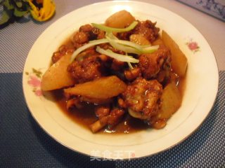 山药烧鸡翅根的做法