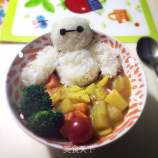 大白咖喱饭的做法