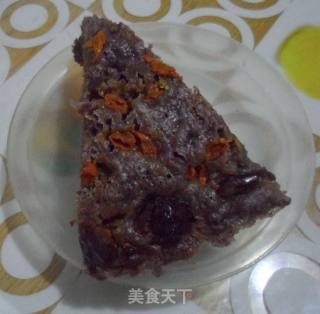 黑米面发糕的做法