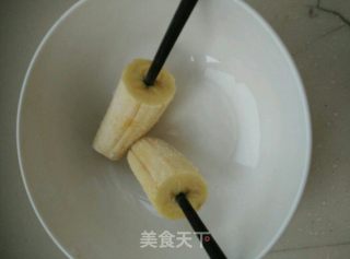香蕉冰棍的做法