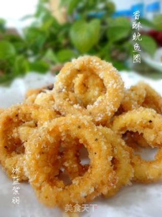 香酥鱿鱼圈的做法
