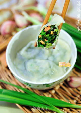 怎样做春季最惹味的饺子馅——荠菜水饺让味蕾在春天绽放的做法