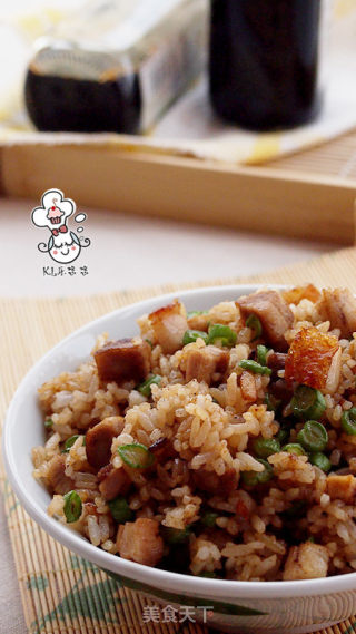 酱油火腩炒饭的做法