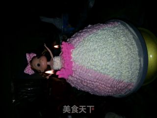 芭比娃娃生日蛋糕的做法