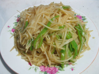 尖椒土豆丝的做法