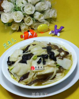 咖喱素炒年糕的做法