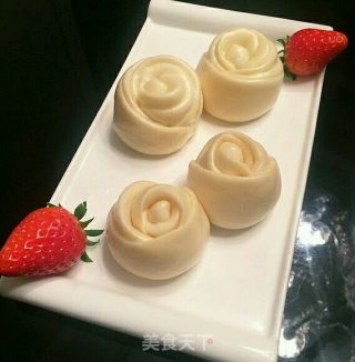 玫瑰花卷的做法