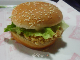 香辣鸡腿堡的做法