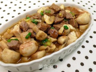 奶油蘑菇牛排丁 ★口口牛排4的做法
