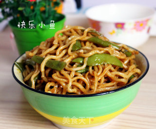 豆角焖面-简单美味饭的做法