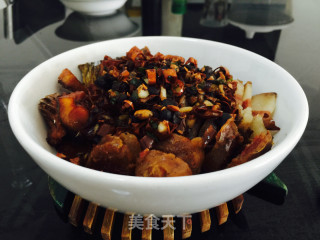 腊味合蒸的做法