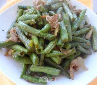 干煸架豆王的做法