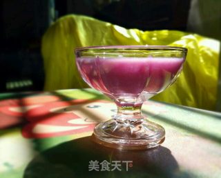 紫薯米糊的做法