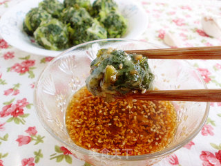苔菜团子的做法