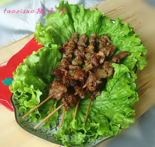 孜然羊肉串的做法