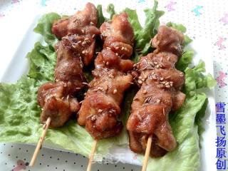 烤箱鸡肉串的做法