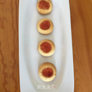 奶香果酱酥饼的做法