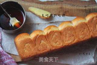 【姜味黑糖吐司】：养生的美味面包的做法
