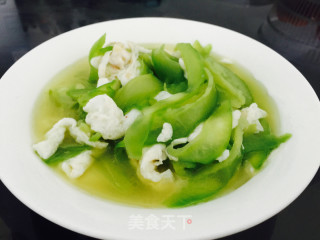 咸蛋清炒苦瓜的做法