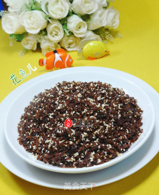 芝麻鱼松的做法