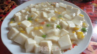 懒人版的锦绣豆腐的做法