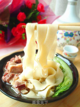 羊肉烩面的做法