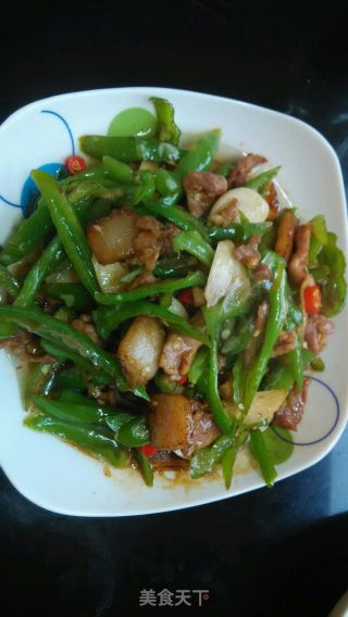 辣椒炒肉片的做法