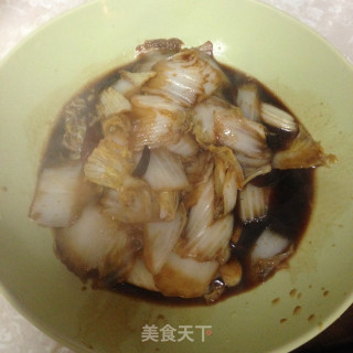 醋溜白菜的做法