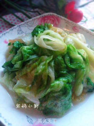 家常蒜蓉生菜的做法