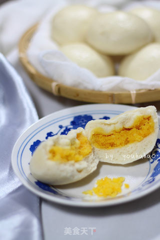奶黄包的做法