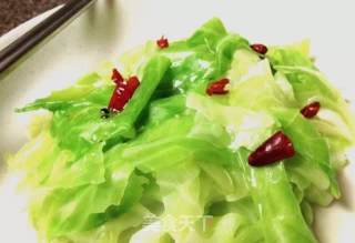 炝拌圆白菜的做法
