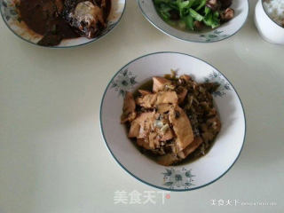 冬菜烧毛笋的做法