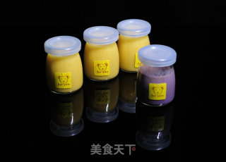 芒果布丁与紫薯布丁的做法
