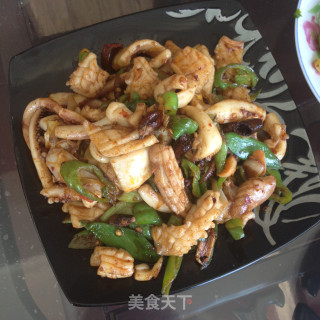 麻辣鱿鱼卷的做法