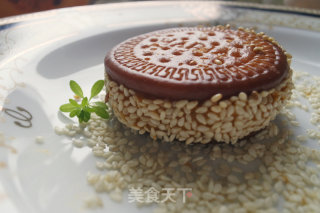 南瓜芝麻饼的做法