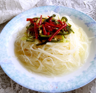 炝拌土豆丝的做法
