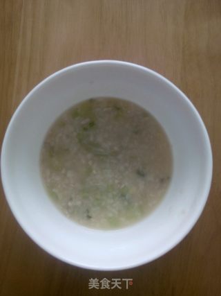 肉末黄瓜疙瘩汤的做法