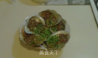 蒜泥烤河蚌的做法