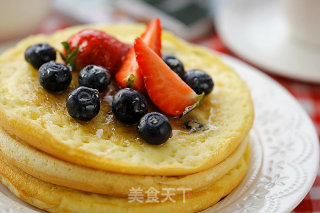 蓝莓松饼的做法