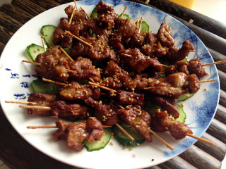 空气炸锅牙签肉！的做法