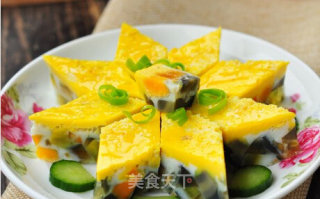 家长一定要给孩子吃的菜--三色蒸蛋的做法
