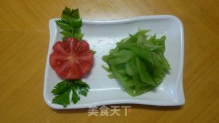 凤尾西芹的做法