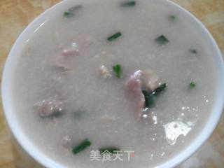 肉片粥的做法